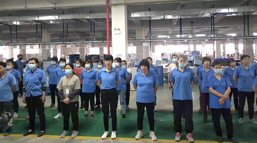 金環(huán)電器早會(huì )：學(xué)習與我們息息相關(guān)的國家安全教育知識