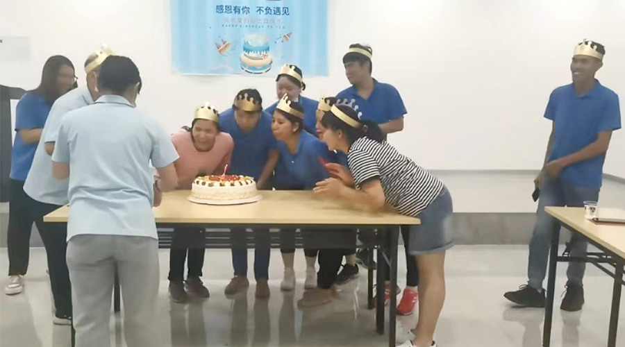 金環(huán)電器6月份員工生日會(huì )  美好如約而至！