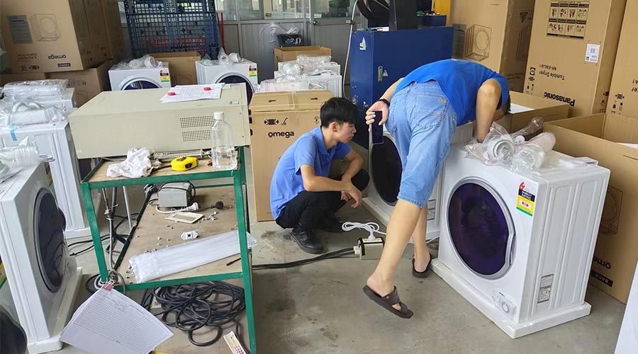 驗貨省心省力！澳洲omega客戶(hù)稱(chēng)贊衣物烘干機代工質(zhì)量高