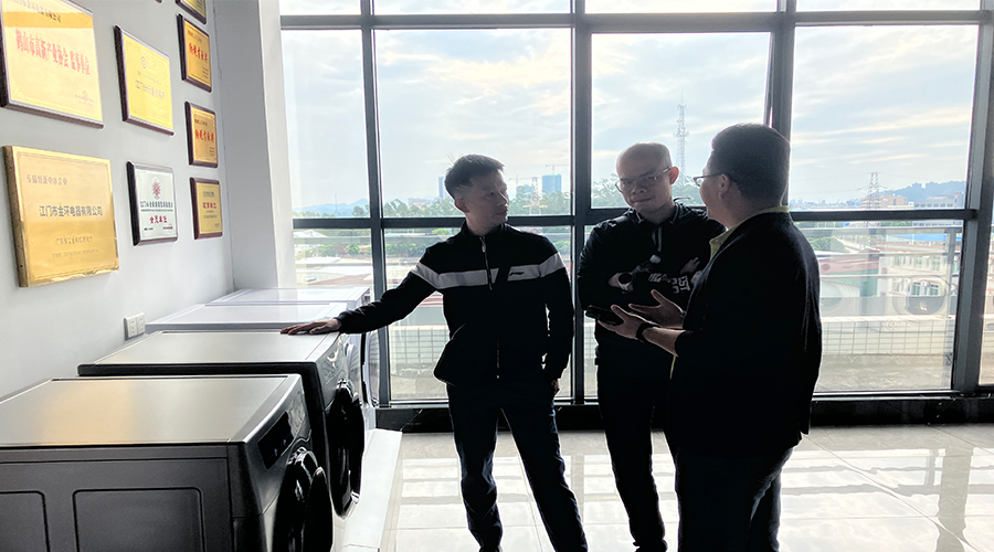 廣交會(huì )熱度延續，金環(huán)電器再迎考察團