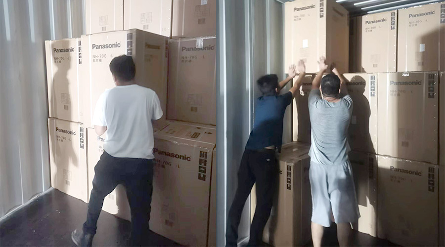 出貨速度！金環(huán)電器順利完成松下客戶(hù)的衣物烘干機出貨