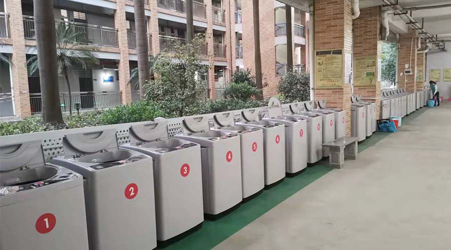 好用又耐用！江門(mén)一中滿(mǎn)意金環(huán)電器生產(chǎn)的共享洗衣機
