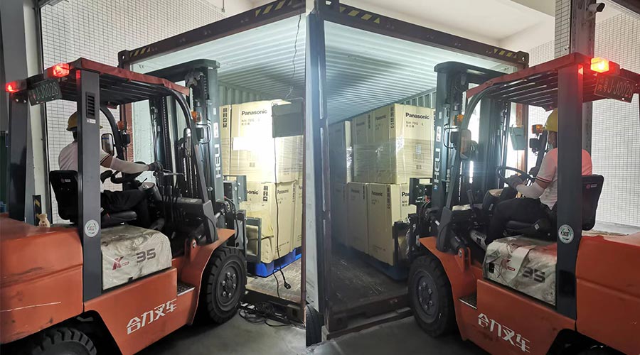 趕進(jìn)度加油干！ 迅速完成松下客戶(hù)的衣物烘干機出貨