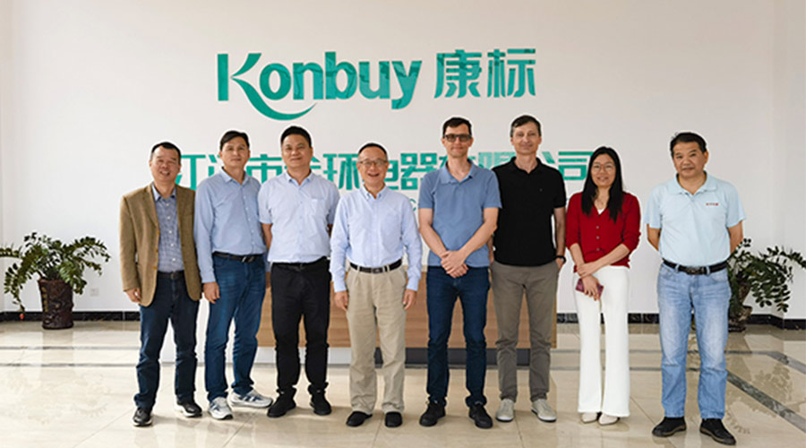 新項目對接！客戶(hù)伊萊克斯親臨金環(huán)電器參觀(guān)指導